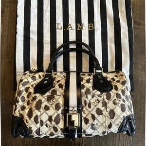 Women’s Gwen Stefani L.A.M.B. Mandeville Cheetah Satchel Handbag
